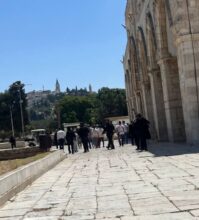 مستوطنون يقتحمون المسجد الأقصى بحماية قوات الاحتلال