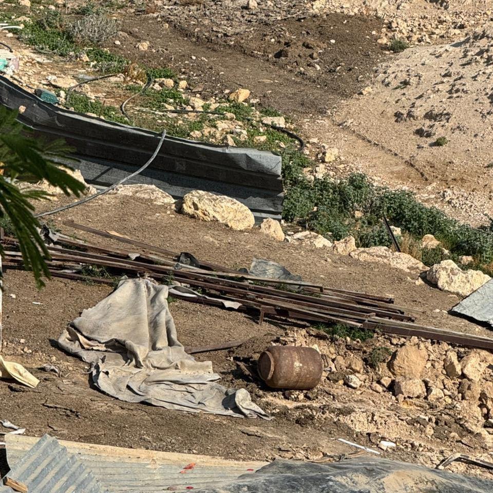 من اعتداءات سابقة للمستوطنين على تجمع الحثرورة شرقي القدس